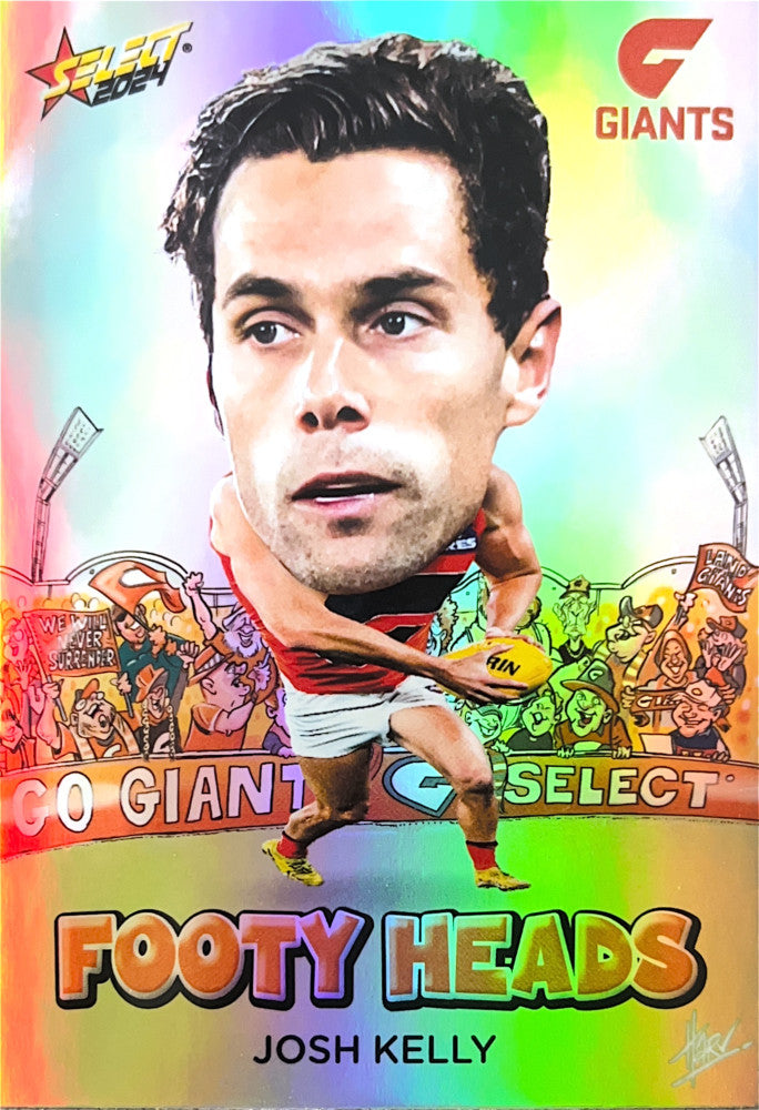 Josh Kelly #FH40 Greater Western Sydney Giants | Footy Heads 2024 Select AFL Footy Stars