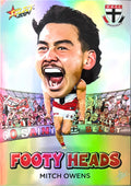 Mitch Owens #FH72 St. Kilda Saints | Footy Heads 2024 Select AFL Footy Stars