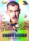 Taylor Walker #FH5 Adelaide Crows | Footy Heads 2024 Select AFL Footy Stars