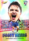 Jamarra Ugle-Hagan #FH89 Western Bulldogs | Footy Heads 2024 Select AFL Footy Stars