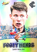 Sam Walsh #FH15 Carlton Blues | Footy Heads 2024 Select AFL Footy Stars