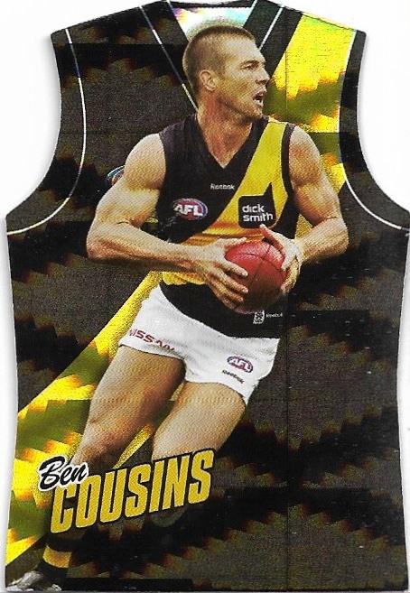 Ben Cousins #GDC138 Richmond Tigers | 2010 Select AFL Champions - Holographic Guernseys