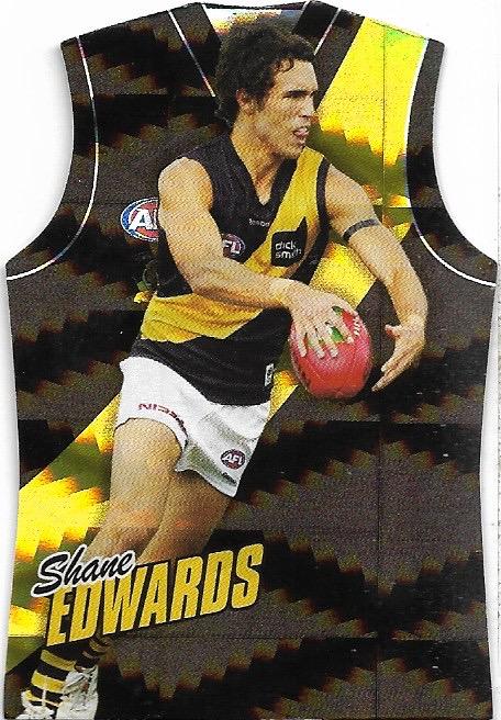 Shane Edwards #GDC143 Richmond Tigers | 2010 Select AFL Champions - Holographic Guernseys