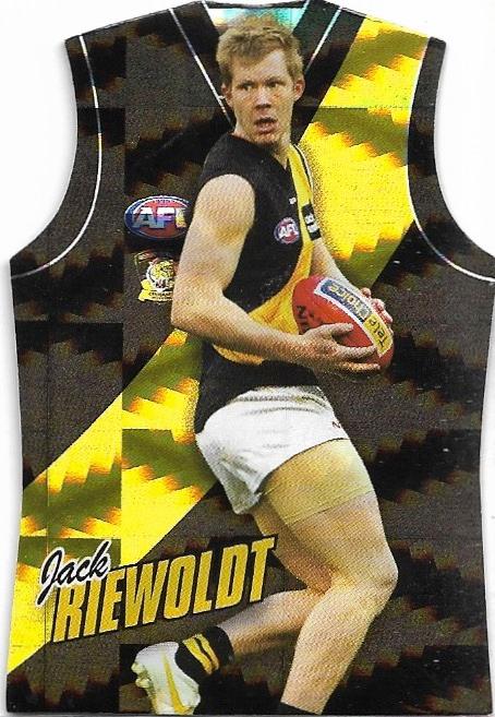 Jack Riewoldt #GDC147 Richmond Tigers | 2010 Select AFL Champions - Holographic Guernseys