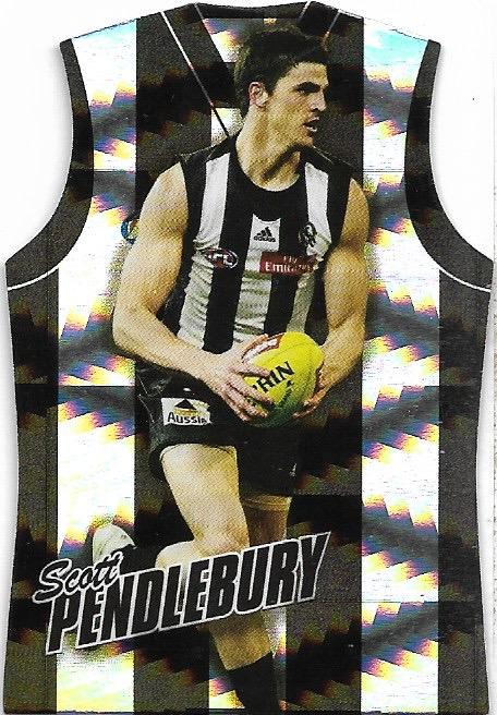 Scott Pendlebury #GDC42 Collingwood Magpies | 2010 Select AFL Champions - Holographic Guernseys