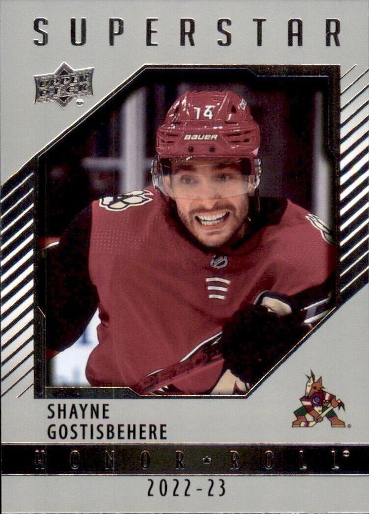 Shayne Gostisbehere #HR-17 Arizona Coyotes | 2022-23 Upper Deck - Honor Roll