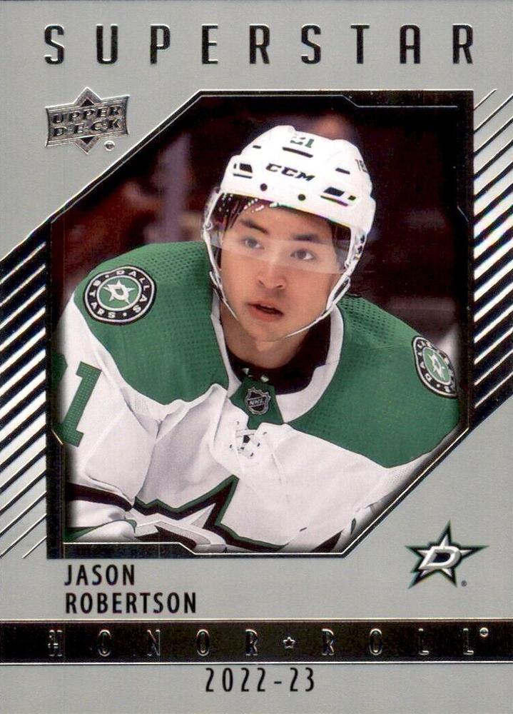 Jason Robertson #HR-24 Dallas Stars | 2022-23 Upper Deck - Honor Roll