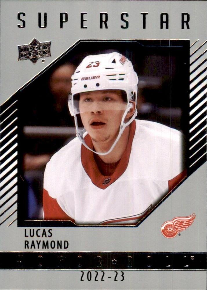 Lucas Raymond #HR-28 Detroit Red Wings | 2022-23 Upper Deck - Honor Roll