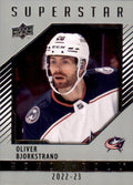 Oliver Bjorkstrand #HR-29 Columbus Blue Jackets | 2022-23 Upper Deck - Honor Roll