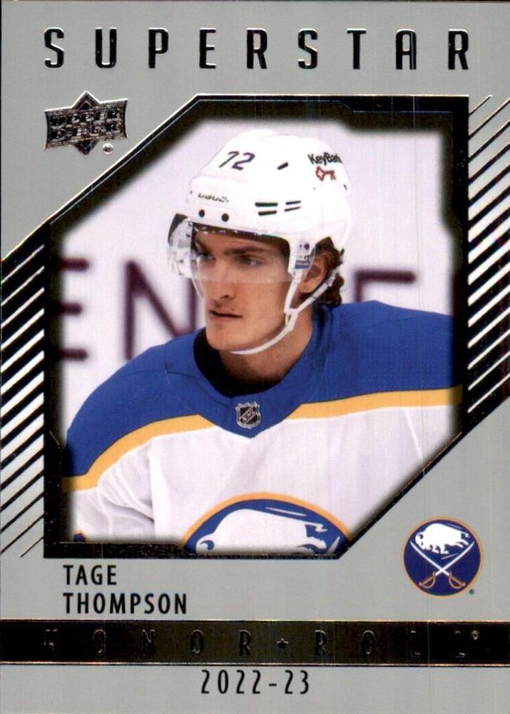 Tage Thompson #HR-30 Buffalo Sabres | 2022-23 Upper Deck - Honor Roll