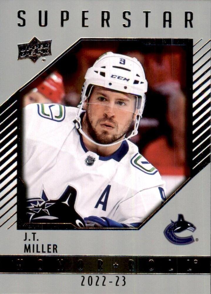 J.T. Miller #HR-31 Vancouver Canucks | 2022-23 Upper Deck - Honor Roll