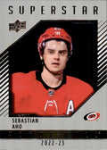 Sebastian Aho #HR-37 Carolina Hurricanes | 2022-23 Upper Deck - Honor Roll