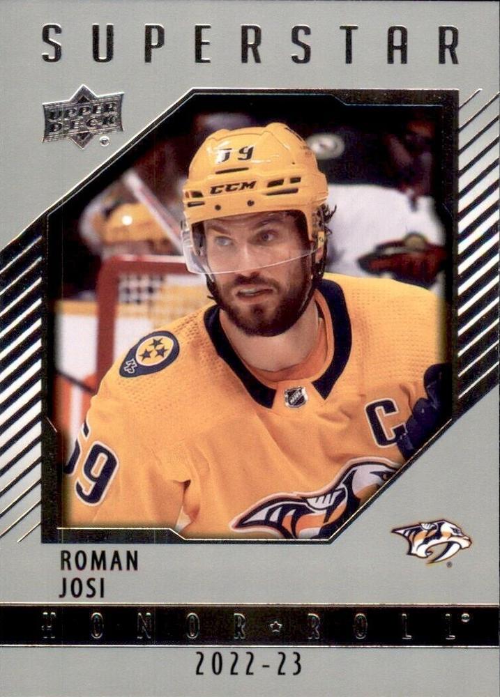 Roman Josi #HR-45 Nashville Predators | 2022-23 Upper Deck - Honor Roll