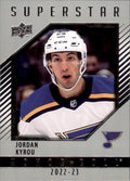 Jordan Kyrou #HR-48 St. Louis Blues | 2022-23 Upper Deck - Honor Roll