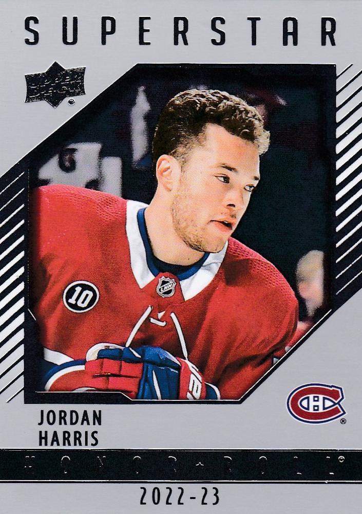 Jordan Harris #HR53 Montreal Canadiens | 2022-23 Upper Deck - Honor Roll