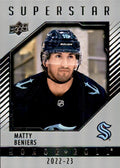 Matty Beniers #HR59 Seattle Kraken | 2022-23 Upper Deck - Honor Roll