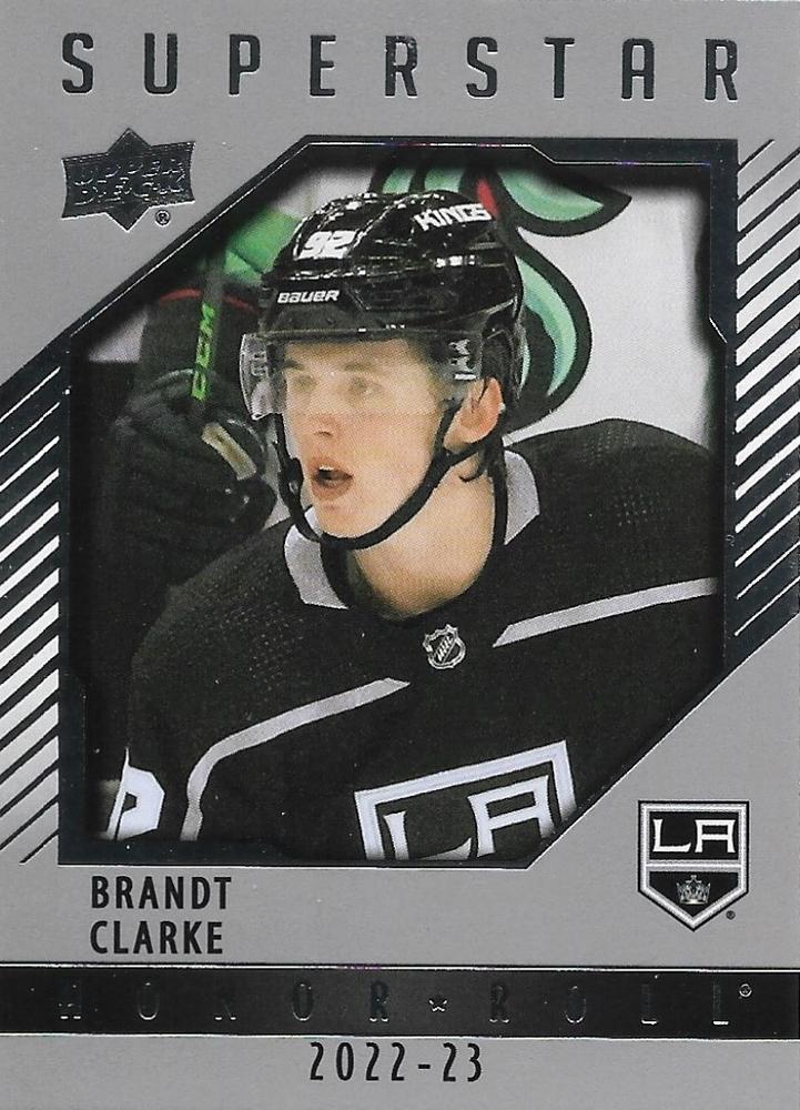 Brandt Clarke #HR64 Los Angeles Kings | 2022-23 Upper Deck - Honor Roll