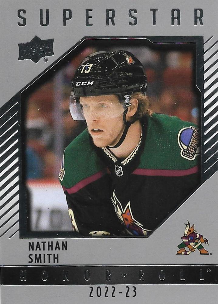 Nathan Smith #HR74 Arizona Coyotes | 2022-23 Upper Deck - Honor Roll