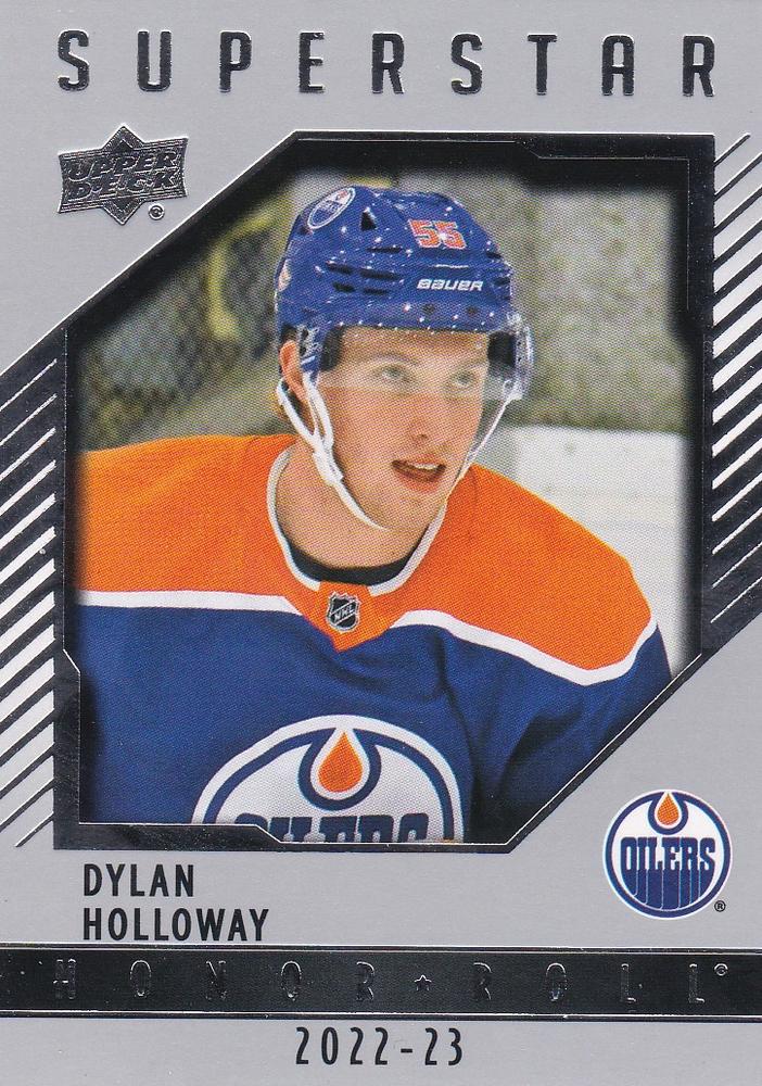 Dylan Holloway #HR75 Edmonton Oilers | 2022-23 Upper Deck - Honor Roll