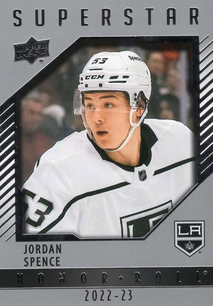 Jordan Spence #HR77 Los Angeles Kings | 2022-23 Upper Deck - Honor Roll