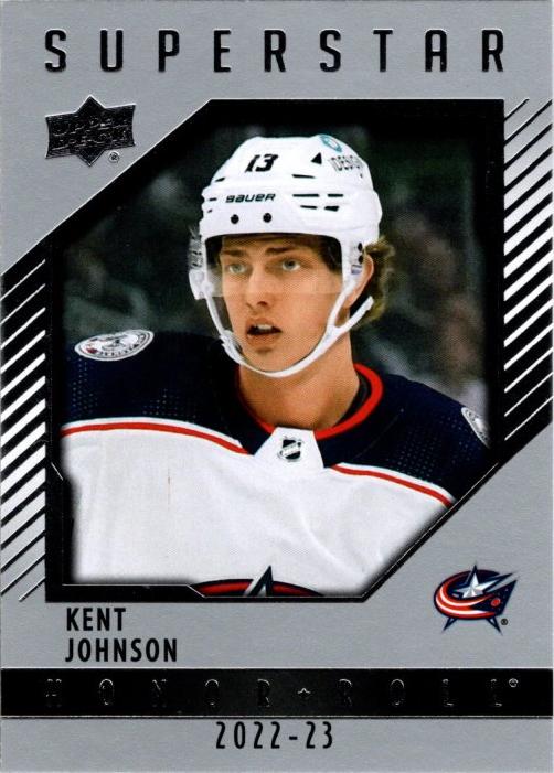Kent Johnson #HR83 Columbus Blue Jackets | 2022-23 Upper Deck - Honor Roll