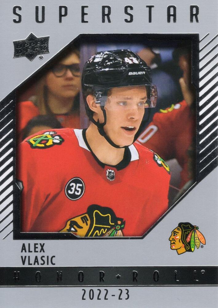 Alex Vlasic #HR84 Chicago Blackhawks | 2022-23 Upper Deck - Honor Roll