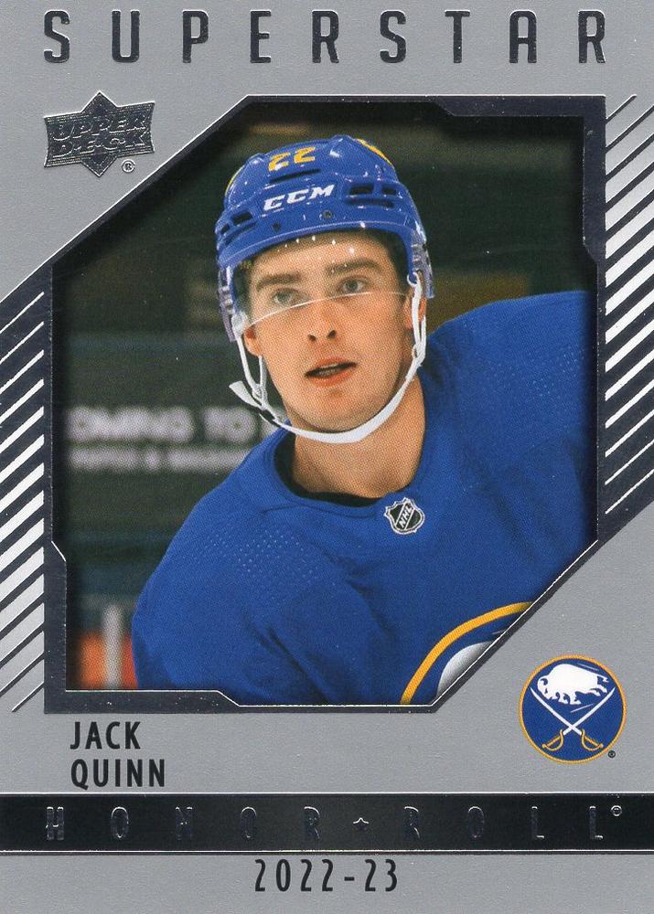Jack Quinn #HR87 Buffalo Sabres | 2022-23 Upper Deck - Honor Roll