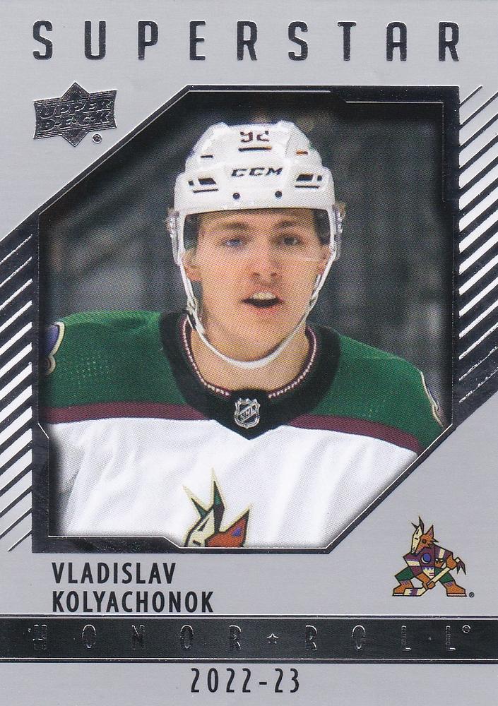 Vladislav Kolyachonok #HR88 Arizona Coyotes | 2022-23 Upper Deck - Honor Roll