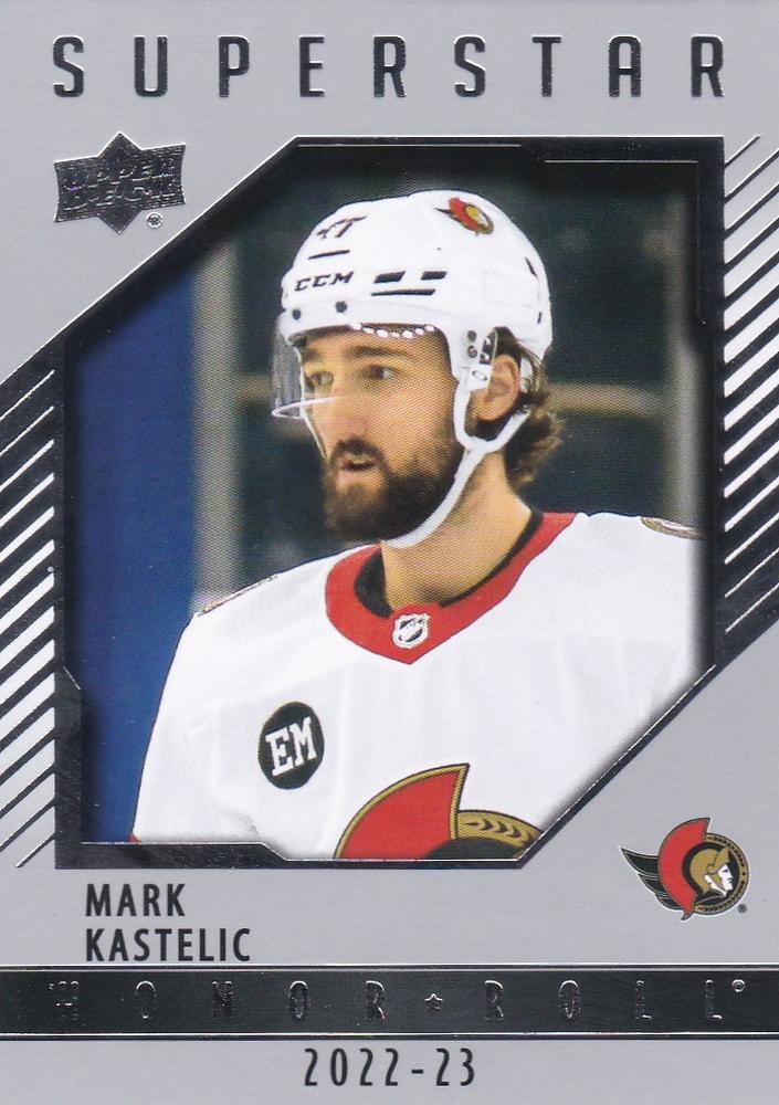 Mark Kastelic #HR95 Ottawa Senators | 2022-23 Upper Deck - Honor Roll
