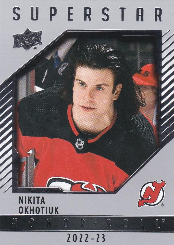 Nikita Okhotiuk #HR96 New Jersey Devils | 2022-23 Upper Deck - Honor Roll