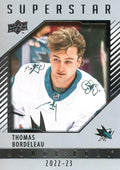 Thomas Bordeleau #HR98 San Jose Sharks | 2022-23 Upper Deck - Honor Roll