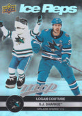 Logan Couture / S.J. Sharkie #IR-17 San Jose Sharks | 2023-24 Upper Deck MVP Ice Reps