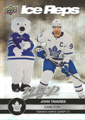 John Tavares / Carlton #IR-19 Toronto Maple Leafs | 2023-24 Upper Deck MVP Ice Reps