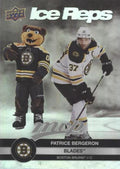 Patrice Bergeron / Blades #IR-21 Boston Bruins | 2023-24 Upper Deck MVP Ice Reps