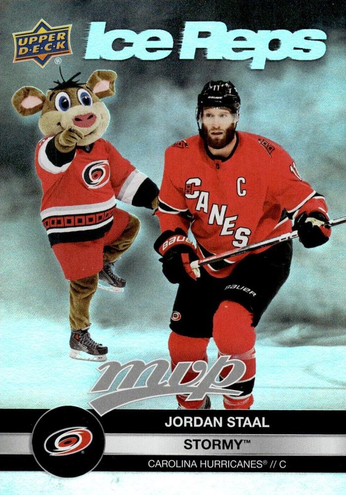 Jordan Staal / Stormy #IR-4 Carolina Hurricanes | 2023-24 Upper Deck MVP Ice Reps