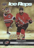 Jordan Staal / Stormy #IR-4 Carolina Hurricanes | 2023-24 Upper Deck MVP Ice Reps Gold
