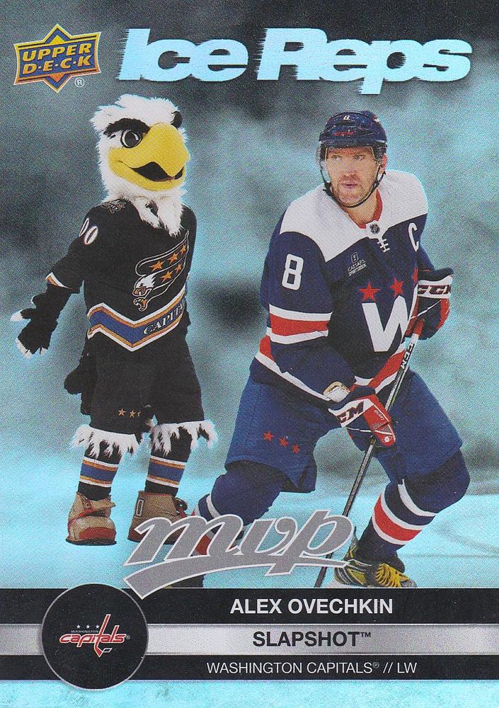 Alex Ovechkin / Slapshot #IR-7 Washington Capitals | 2023-24 Upper Deck MVP Ice Reps