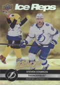 Steven Stamkos / Thunderbug #IR-8 Tampa Bay Lightning | 2023-24 Upper Deck MVP Ice Reps Gold