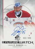 Jakub Dobes #JD Montreal Canadiens | 2024-25 SP Authentic