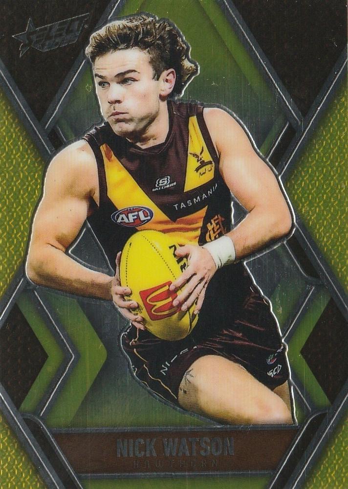 Nick Watson #L108 Hawthorn Hawks | 2025 Select AFL Footy Stars - Luminous