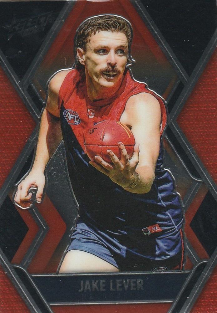 Jake Lever #L113 Melbourne Demons | 2025 Select AFL Footy Stars - Luminous