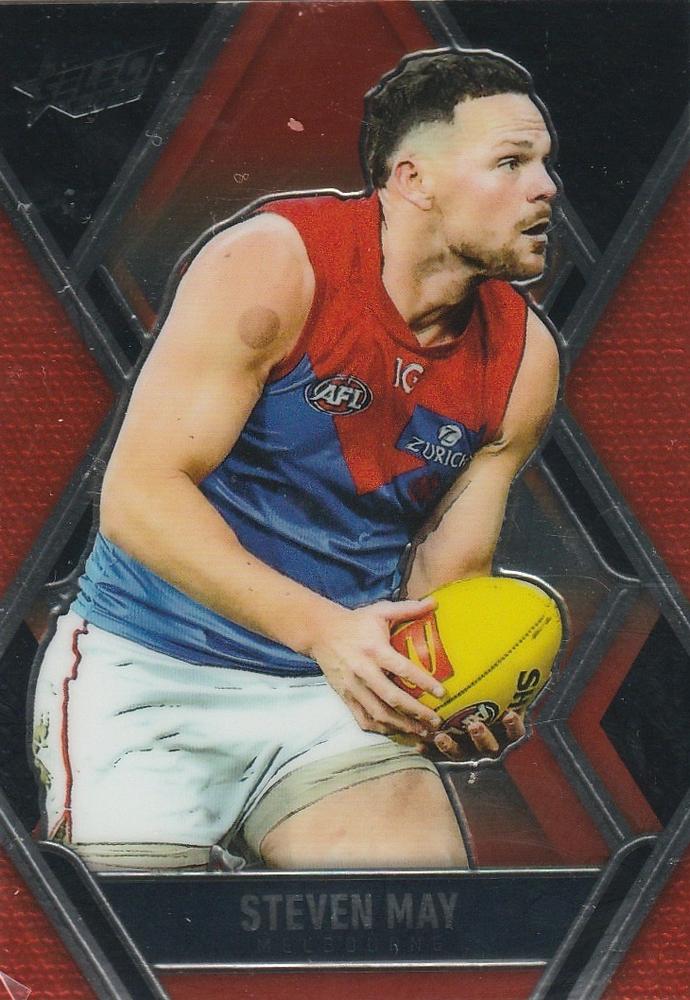 Steven May #L114 Melbourne Demons | 2025 Select AFL Footy Stars - Luminous