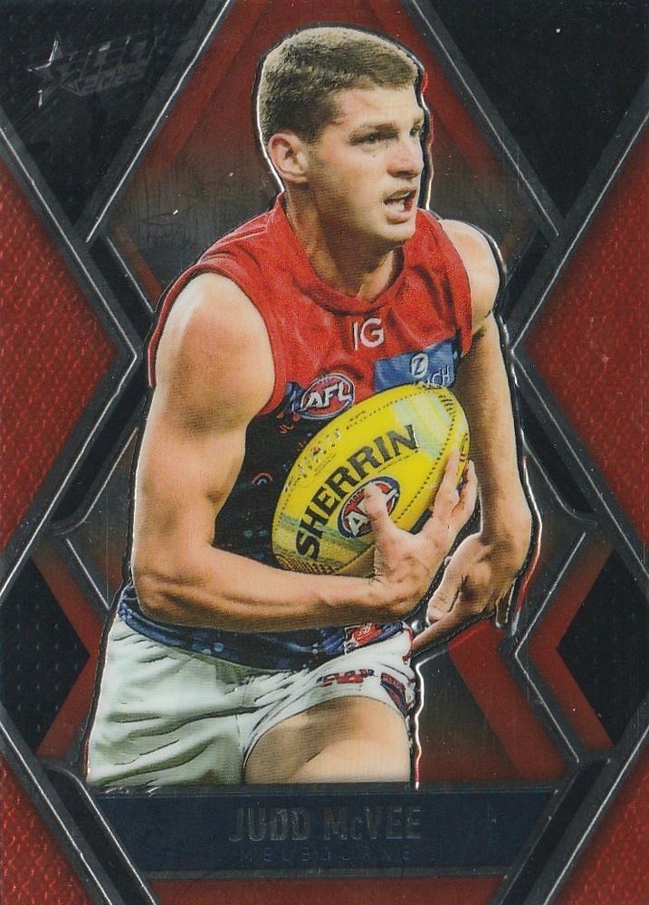 Judd McVee #L115 Melbourne Demons | 2025 Select AFL Footy Stars - Luminous