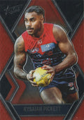Kysaiah Pickett #L118 Melbourne Demons | 2025 Select AFL Footy Stars - Luminous