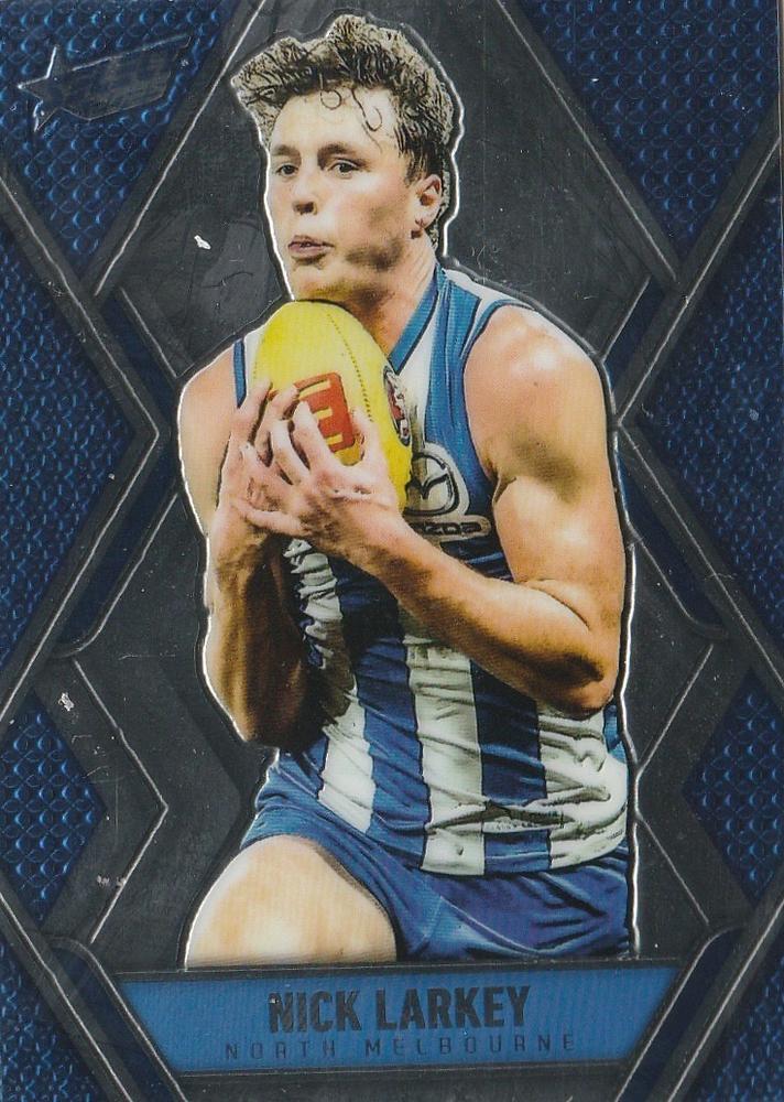 Nick Larkey #L124 North Melbourne Kangaroos | 2025 Select AFL Footy Stars - Luminous