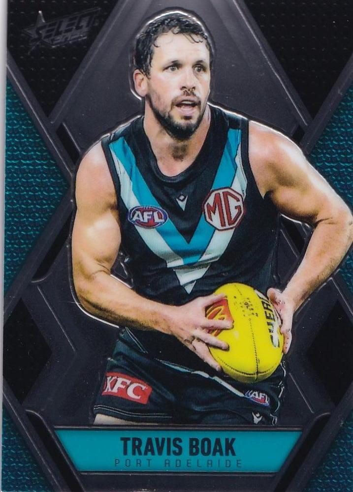Travis Boak #L134 Port Adelaide Power | 2025 Select AFL Footy Stars - Luminous