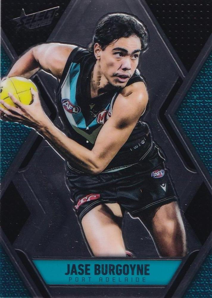 Jase Burgoyne #L135 Port Adelaide Power | 2025 Select AFL Footy Stars - Luminous