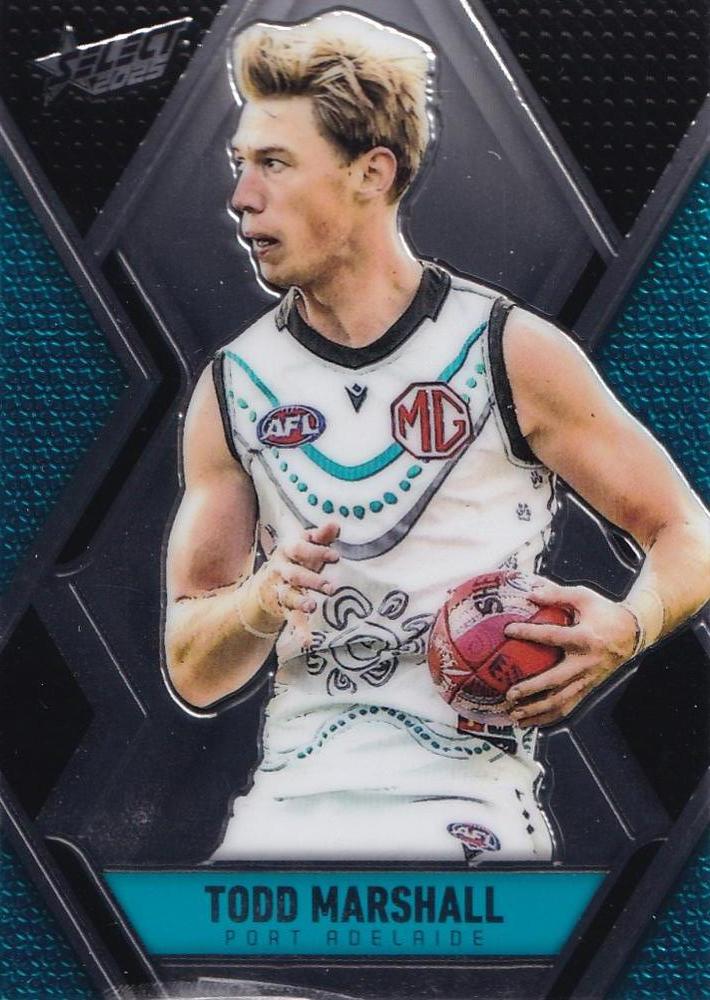 Todd Marshall #L141 Port Adelaide Power | 2025 Select AFL Footy Stars - Luminous