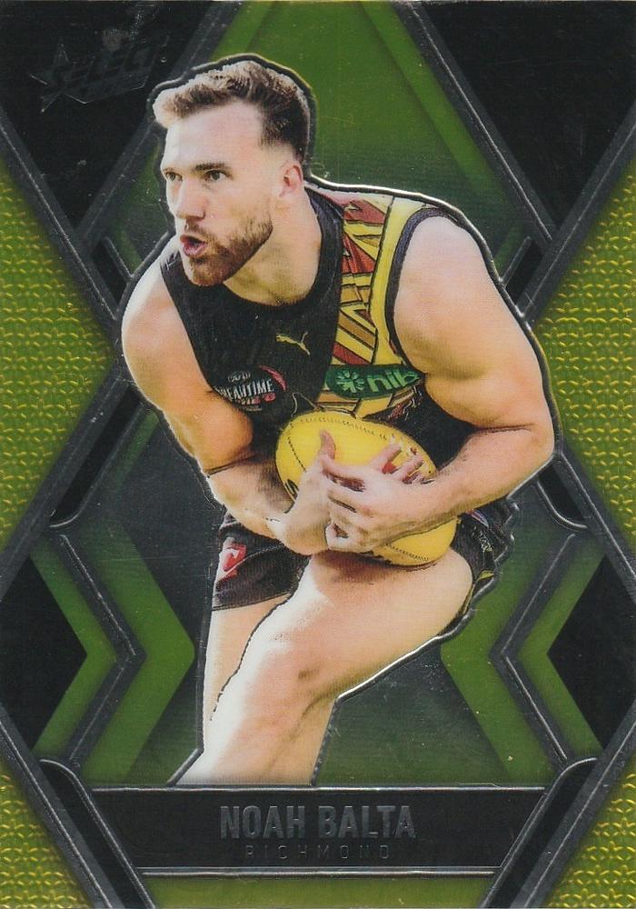Noah Balta #L144 Richmond Tigers | 2025 Select AFL Footy Stars - Luminous
