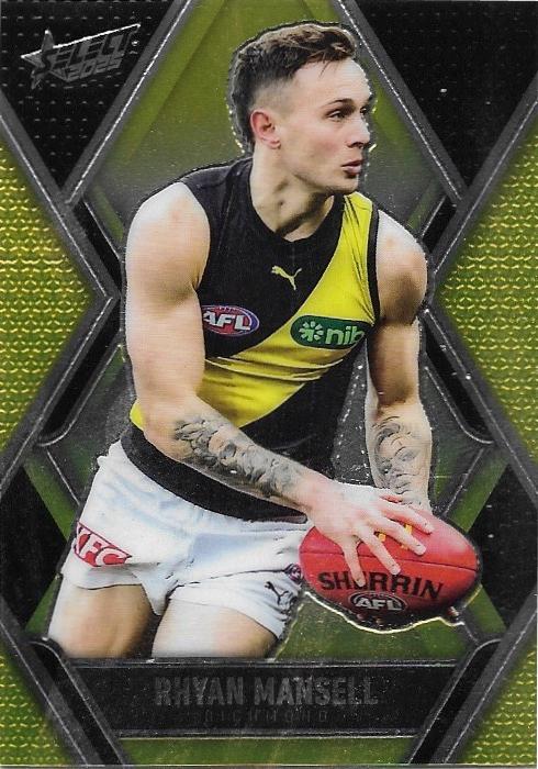 Rhyan Mansell #L149 Richmond Tigers | 2025 Select AFL Footy Stars - Luminous